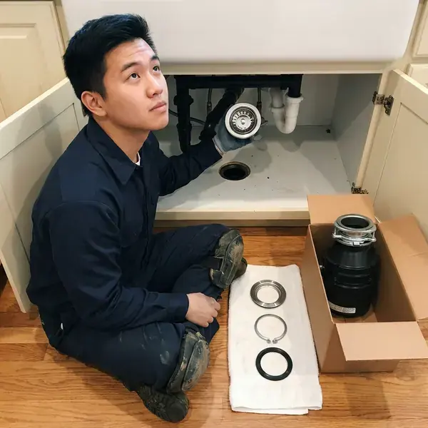 Professional insinkerator installation, Des Moines, IA