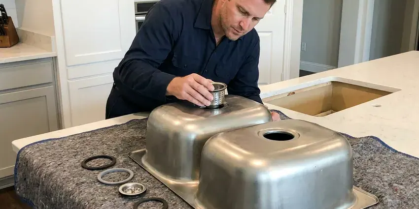 Kitchen Sink Installation in Des Moines