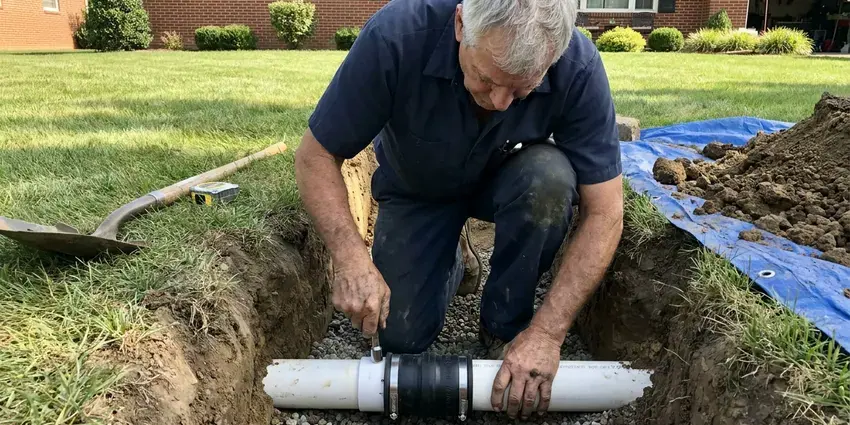 Sewer Line Replacement in Des Moines