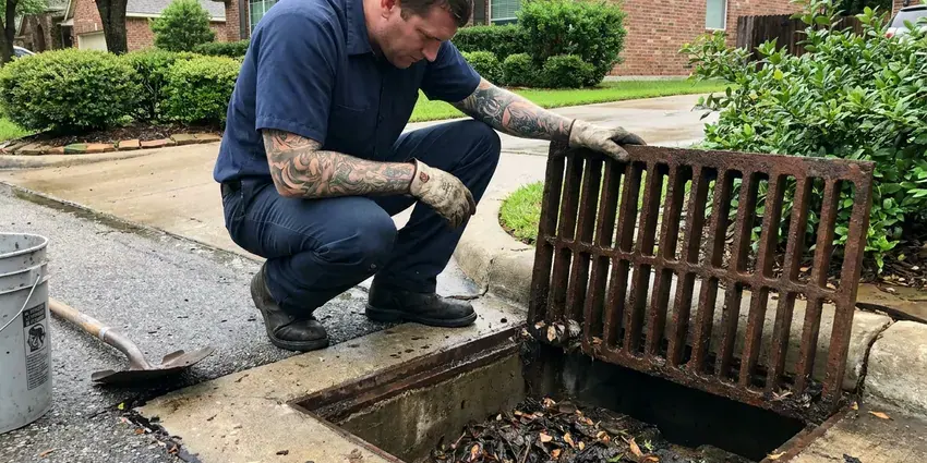 Storm Drain Cleaning in Des Moines