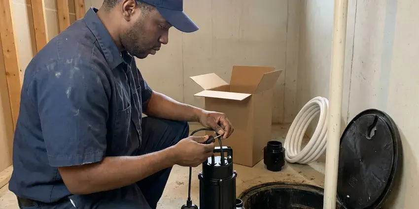 Sump Pump Installation in Des Moines