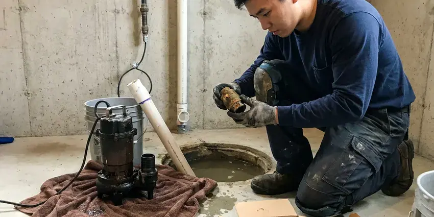 Sump Pump Replacement in Des Moines