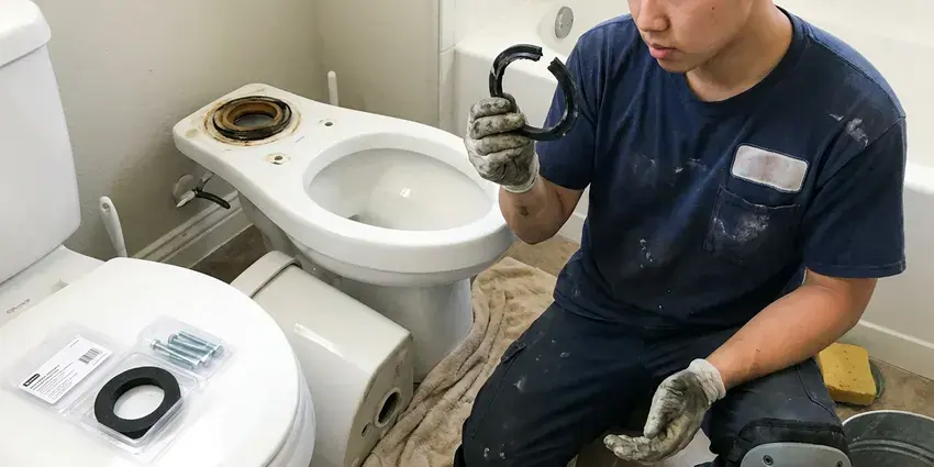 Toilet Bowl Replacement in Des Moines